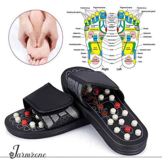 Zenova ReflexoFit™ Massage Slippers