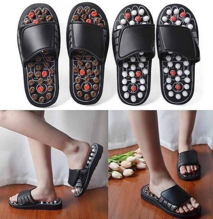 Zenova ReflexoFit™ Massage Slippers