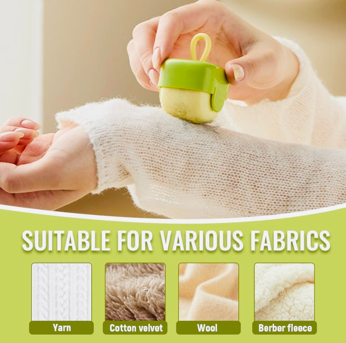 CleanyCube™ Mini Lint Roller